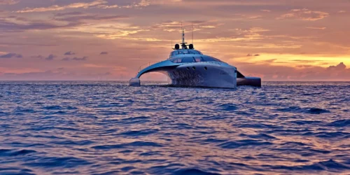 Adastra the modern yacht